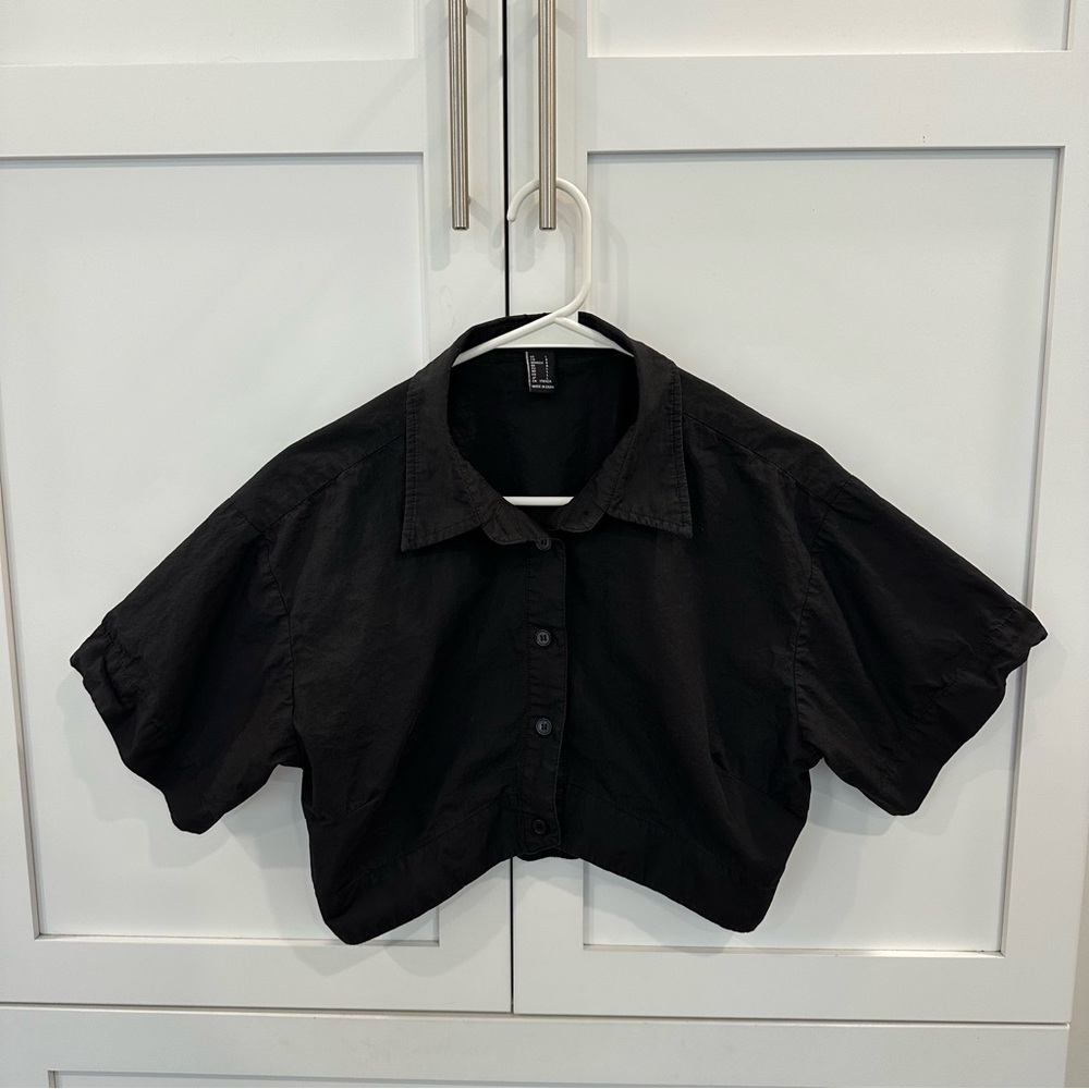 Forever 21 Black Crop Top